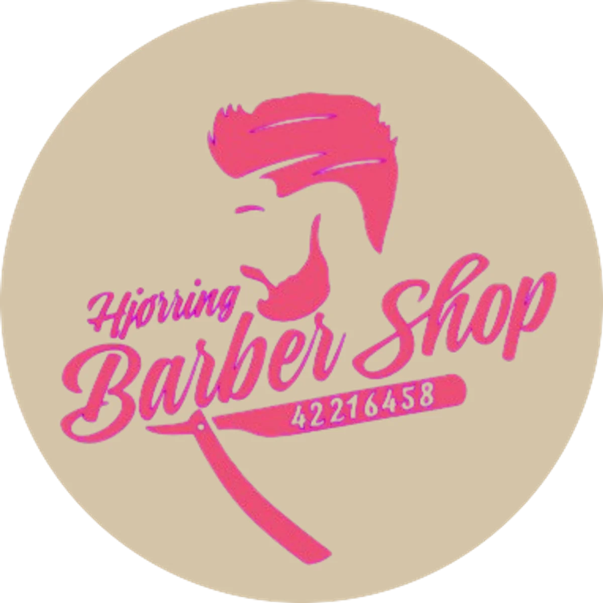 Hjørring Barbershop logo